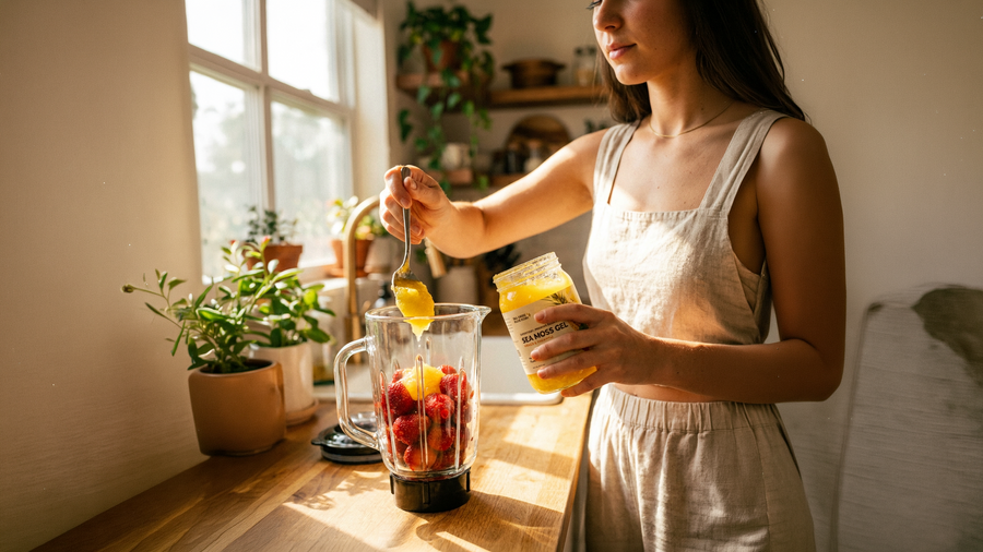 How to Add Sea Moss Gel to Smoothies