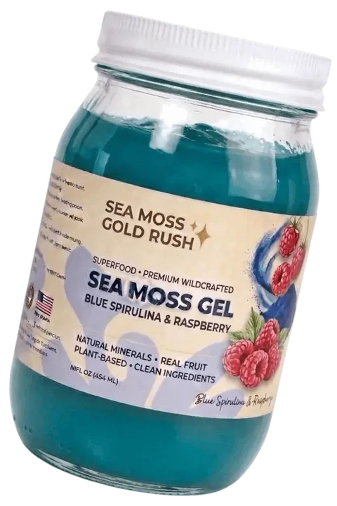 Raspberry Sea Moss Gel