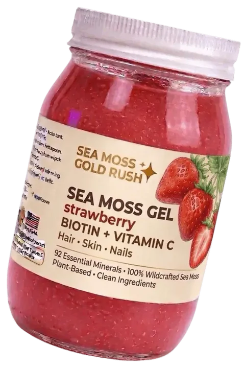 Strawberry Sea Moss Gel